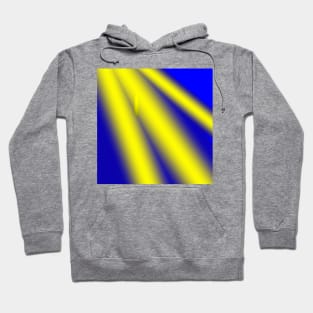 Yellow blue abstract texture art Hoodie